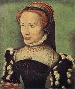 CORNEILLE DE LYON Portrait of Gabrielle de Roche-chouart Spain oil painting artist